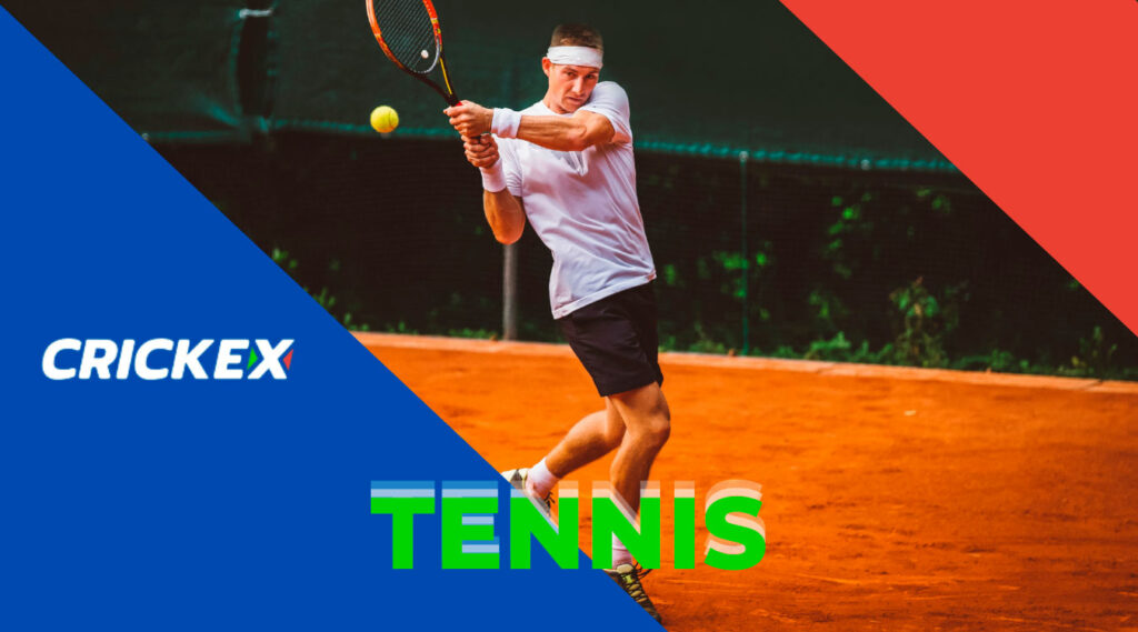 Betting on Tennis on the Crickex website