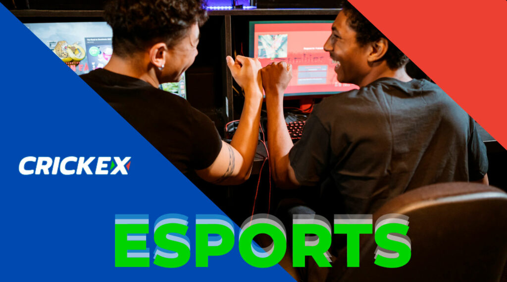 Betting site Crickex takes into account the interests of users who like to bet on eSports